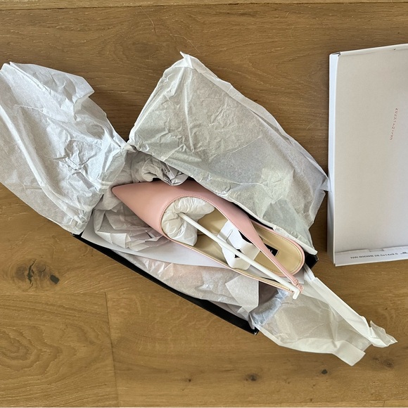 NWT Nine West Nataly Slingback Pumps Size 7 in Blush - Picture 4 of 10